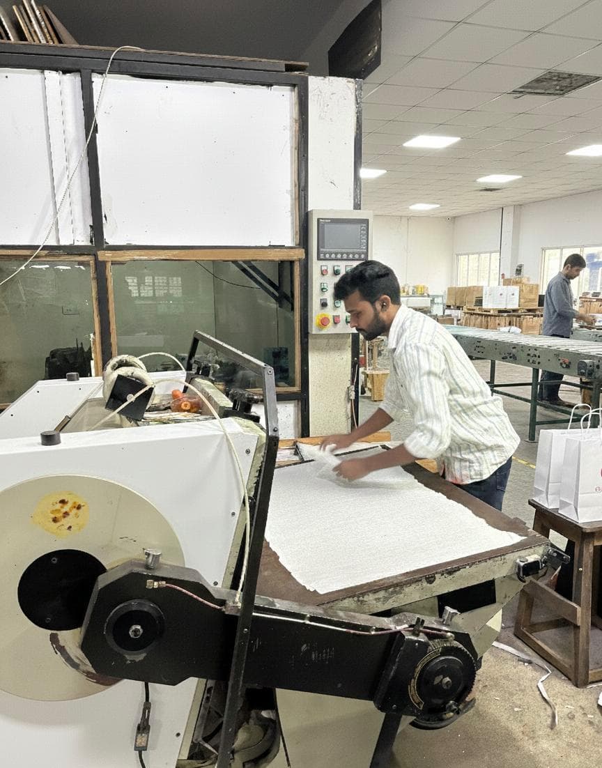 EcoBagsFactory manufacturing process