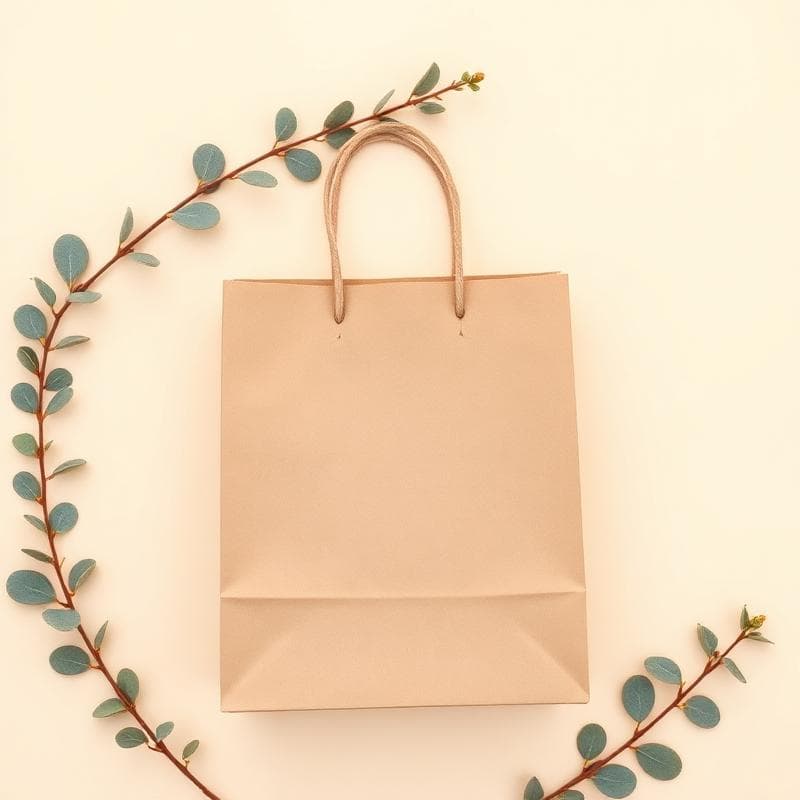 Classic kraft paper bags collection - sustainable retail packaging solutions